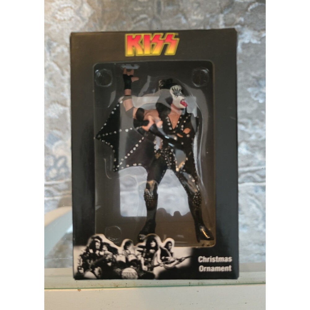 Vintage Kurt Adler KISS Gene Simmons The Demon Christmas Ornament